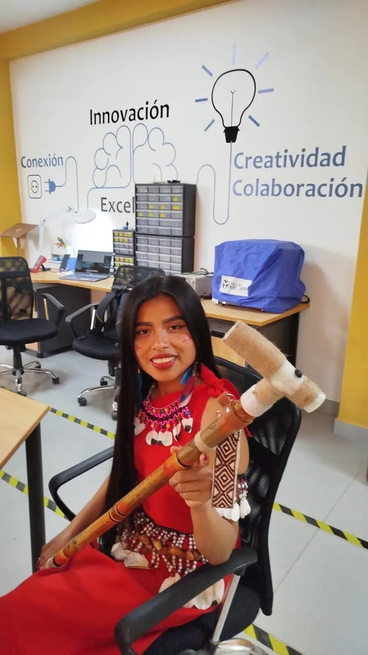 Alumnos Awajún/Wampis participando en Amazonas Start Up