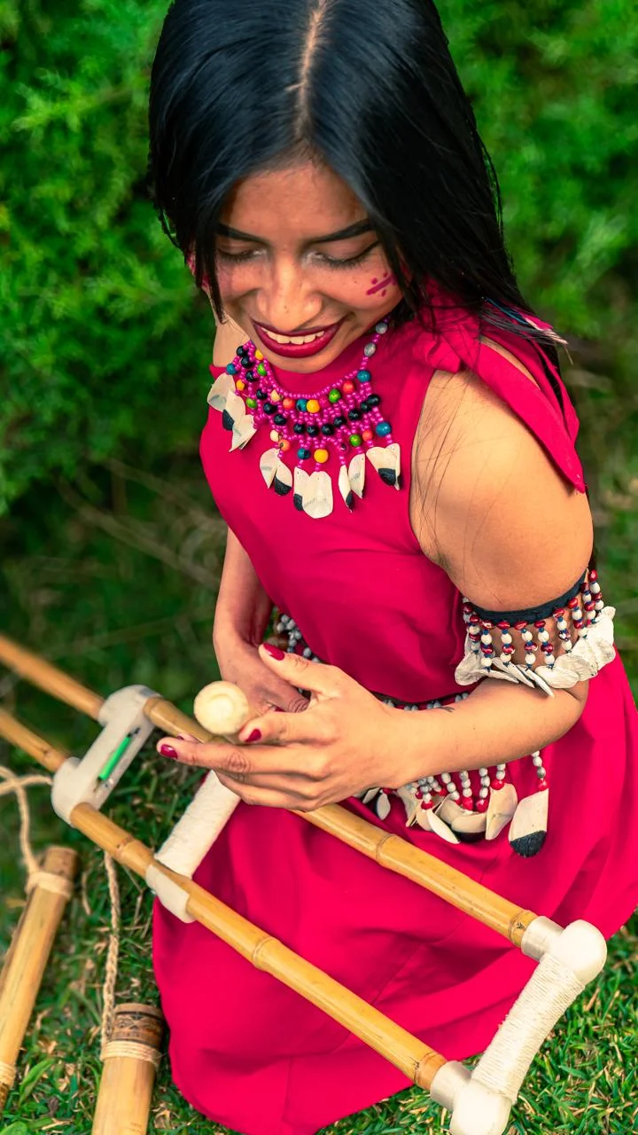 Alumnos Awajún/Wampis participando en Amazonas Start Up